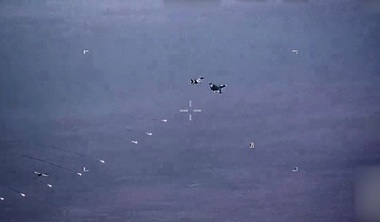 Avioanele ruseşti au hărţuit din nou dronele americane deasupra Siriei. Incident similar şi cu avioane Rafale franceze - VIDEO