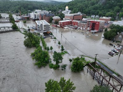 Nord-estul Statelor Unite este lovit de inundaţii „istorice”. Capitala statului Vermont este ameninţată de deversarea unui lac de acumulare - VIDEO