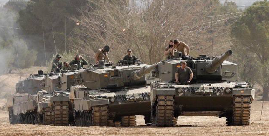 Spania anunţă că livrează Ucrainei patru tancuri de tip Leopard şi alte blindate