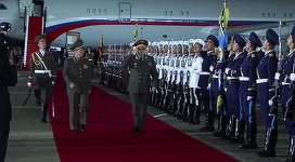 Kim Jong Un şi Serghei Şoigu, la o expoziţie care cuprinde rachete balistice interzise ale Nordului