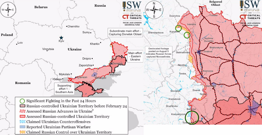 Trupe ruse se apropie de Kupiansk, în nord-estul Ucrainei. Administraţia oraşului eliberat în septembrie de ocupaţia rusă îndeamnă locuitorii să evacueze localitatea