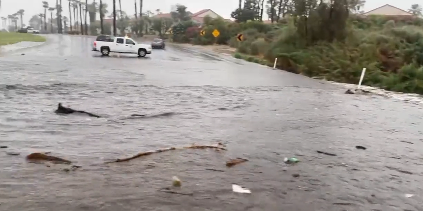 Furtuna tropicală Hilary a lovit California şi a provocat inundaţii - VIDEO