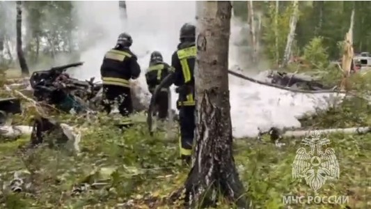 Patru morţi, în urma prăbuşirii unui elicopter al FSB