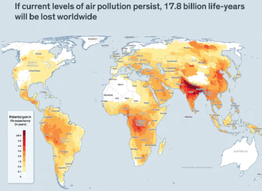 Poluarea aerului, prima ameninţare mondială la adresa sănătăţii omului, mai mare ca tabagismul sau consumul de alcool, arată un studiu. Fondurile destinate luptei împotriva poluării atmosferice, infime. Decalaj Est-Vest în Europa