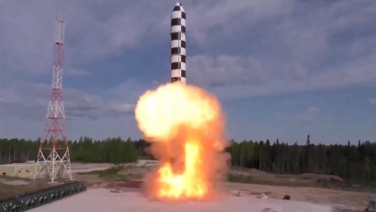 Roskosmos: Rachetele balistice intercontinentale Sarmat, care pot transporta zece sau mai multe focoase nucleare, au fost puse în serviciu de luptă