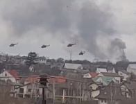 UPDATE - Sistemele de apărare ale Ucrainei s-au angajat în respingerea unui atac aerian deasupra Kievului / Toate rachetele au fost doborâte / Nu sunt anunţate victime