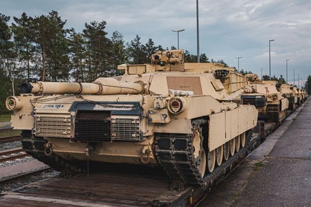 Sosirea tancurilor Abrams în Ucraina a fost amânată