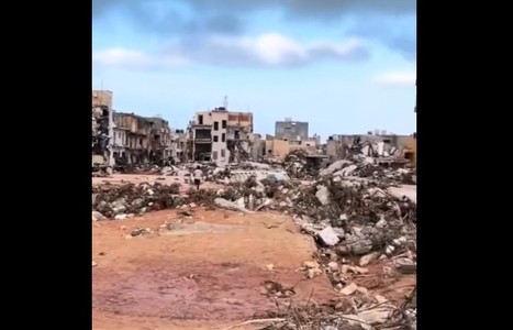 Peste 1.000 de cadavre au fost găsite în urma inundaţiilor din oraşul libian Derna - ministru