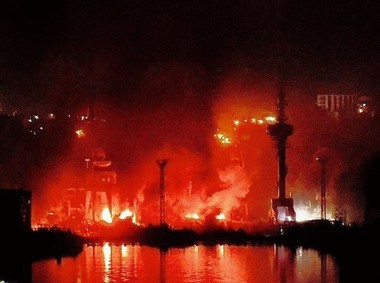 Atac cu rachete asupra unui şantier naval din Crimeea, cel puţin 24 de persoane fiind rănite