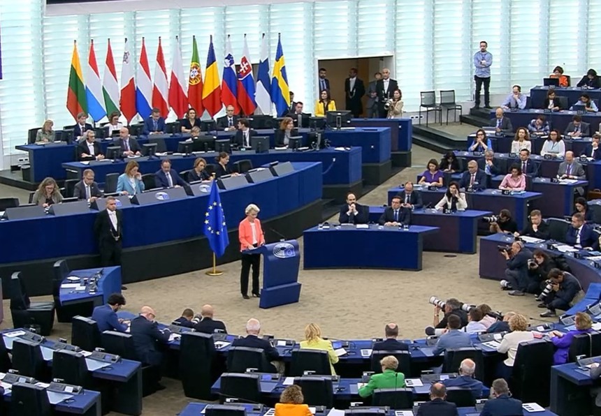 Ursula von der Leyen, în discursul despre Starea Uniunii: Să aducem România şi Bulgaria în Schengen fără întârziere - VIDEO