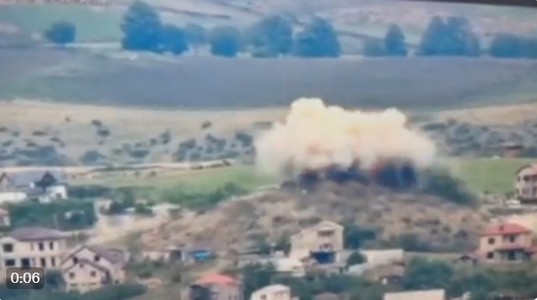Peste 200 de persoane au fost rănite într-o explozie puternică în regiunea Nagorno Karabah