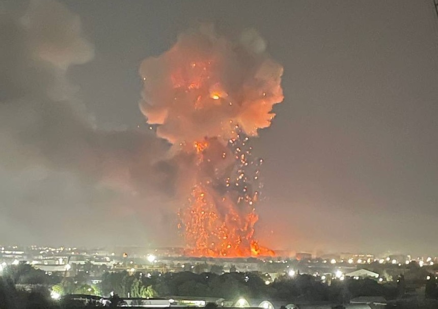 Uzbekistan: Explozie puternică în apropierea aeroportului din Taşkent - VIDEO