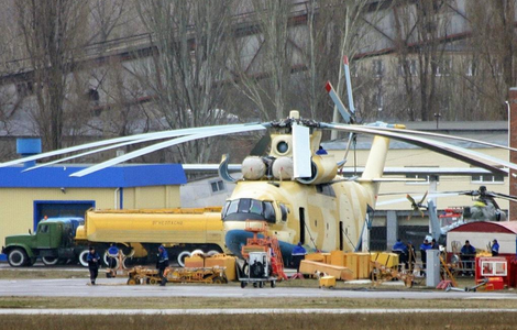 Ucraina confiscă active în valoare de 5,5 milioane de dolari, inclusiv piese de elicoptere de luptă fabricate la Liov, ale unei companii ruseşti de apărare, Rostvertol PJSC, cu sediul la Rostov-pe-Don, anunţă SBU