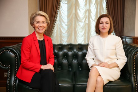 Ursula von der Leyen vine joi la Chişinău. Republica Moldova aşteaptă raportul de evaluare pentru eventuala deschidere a negocierilor de aderare la UE