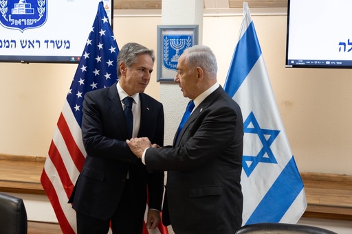 Cum răspunde Israelul la atacul Hamas contează, spune Blinken în conferinţa de presă comună cu Netanyahu / SUA au pierdut 25 de oameni în Israel, potrivit noului bilanţ