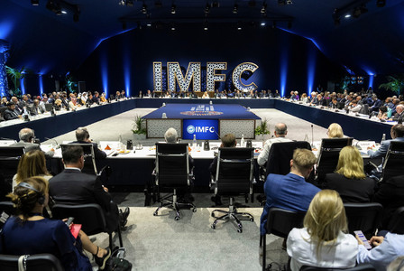 Declaraţia comună a reuniunii anuale a FMI a fost blocată din cauza limbajului "total inacceptabil" în legătură cu Rusia