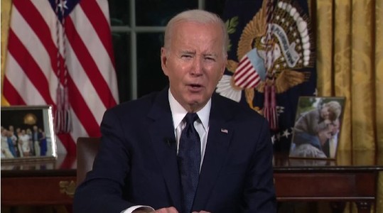 UPDATE - Joe Biden a vorbit naţiunii despre războaiele din Ucraina şi Israel: Hamas şi Vladimir Putin "reprezintă ameninţări diferite, dar au un lucru în comun - vor să anihileze complet o democraţie vecină" - VIDEO