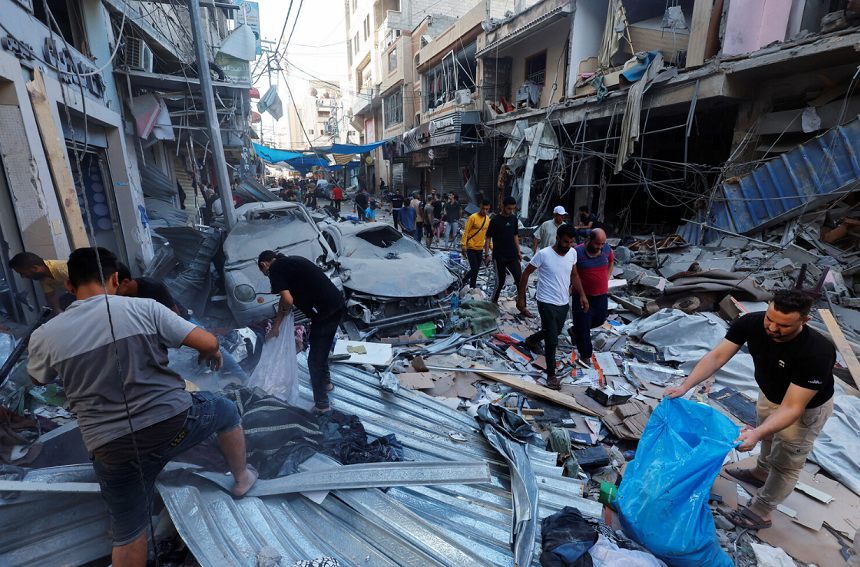 Liderii arabi au condamnat sâmbătă, la Cairo, bombardamentele Israelului asupra Fâşiei Gaza