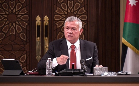 Regele Abdullah al Iordaniei: Strămutarea forţată a palestinienilor ar fi o crimă de război