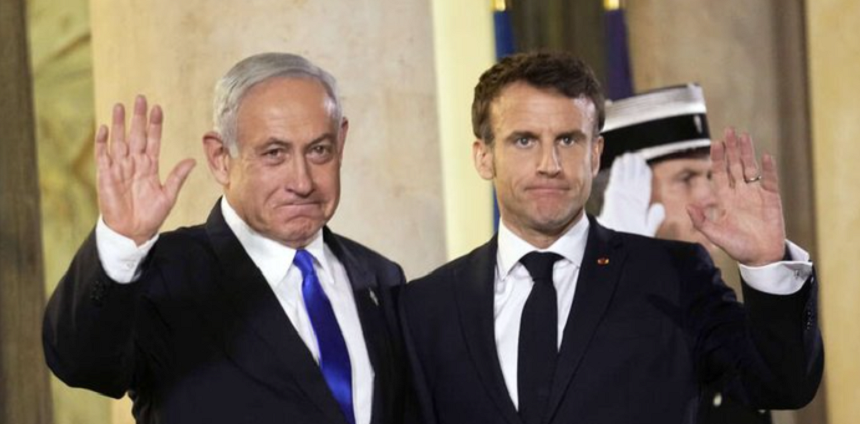 Macron vrea să discute în Israel despre o ”reluare a unui proces de pace adevărat” în vederea înfiinţării unui stat palestinian, alături de cel israelian şi ”oprirea colonizării în Cisiordania” ocupată, anunţă Palatul Elysée