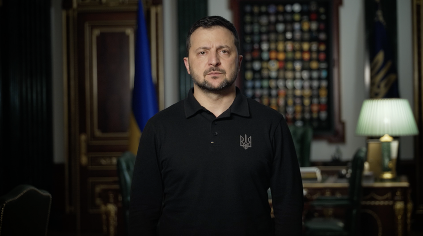 Zelenski: Atenţia lumii asupra Ucrainei, asupra apărării libertăţii şi dreptului internaţional trebuie menţinută - vom face totul pentru asta - VIDEO