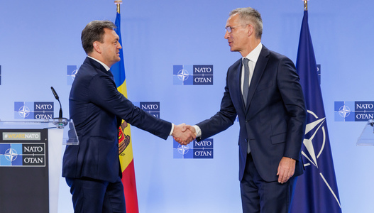 Secretarul general al NATO s-a întâlnit cu premierul Republicii Moldova, Dorin Recean. Stoltenberg: "Moscova continuă să exercite presiuni asupra Republicii Moldova"