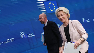 Uniunea Europeană urmează să acorde Fâşiei Gaza un ajutor umanitar suplimentar în valoare de 50 de milioane de euro, anunţă Ursula von der Leyen. Hamasul nu va fi invitat la o eventuală conferinţă de pace, anunţă Charles Michel