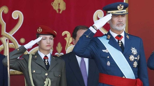 Prinţesa Leonor, viitoarea regină a Spaniei, va depune jurământul faţă de Constituţie la 31 octombrie, când va împlini 18 ani - FOTO