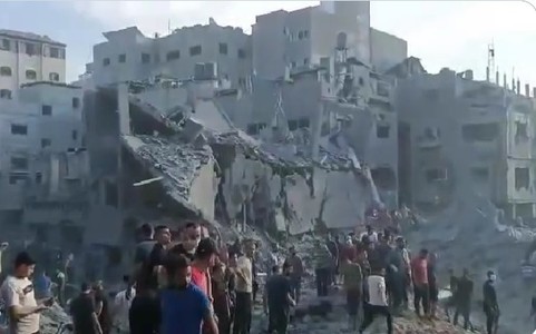 Israelul confirmă un atac al armatei sale asupra celei mai mari tabere de refugiaţi din Gaza