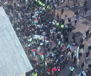 Mii de manifestanţi la Berlin, Paris, Londra în semn de solidaritate cu palestinienii. La Paris se strigă: "Palestina va trăi, Palestina va învinge". La Londra, manifestanţii au blocat traficul la Oxford Circus