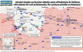 Ruşii încearcă să recucerească satul Robotîne, singura străpungere ucraineană, în august, a liniilor ruseşti în sudul Ucrainei, anunţă armata ucraineană