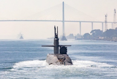 Un submarin american din clasa Ohio, în Orientul Mijlociu pentru a consolida ”disuasiunea” şi a susţine Israelul în războiul împotriva Hamas, CENTCOM publică o fotografie cu submarinul în Canalul Suez, în Egipt