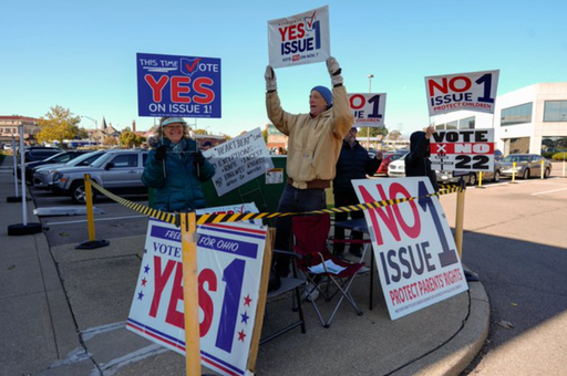 Ohio se pronunţă prin referendum asupra protejării dreptului la avort prin Constituţie şi legalizarea canabisului. Alegeri de guvernatori în Kentucky, Mississippi şi legislative în Virginia