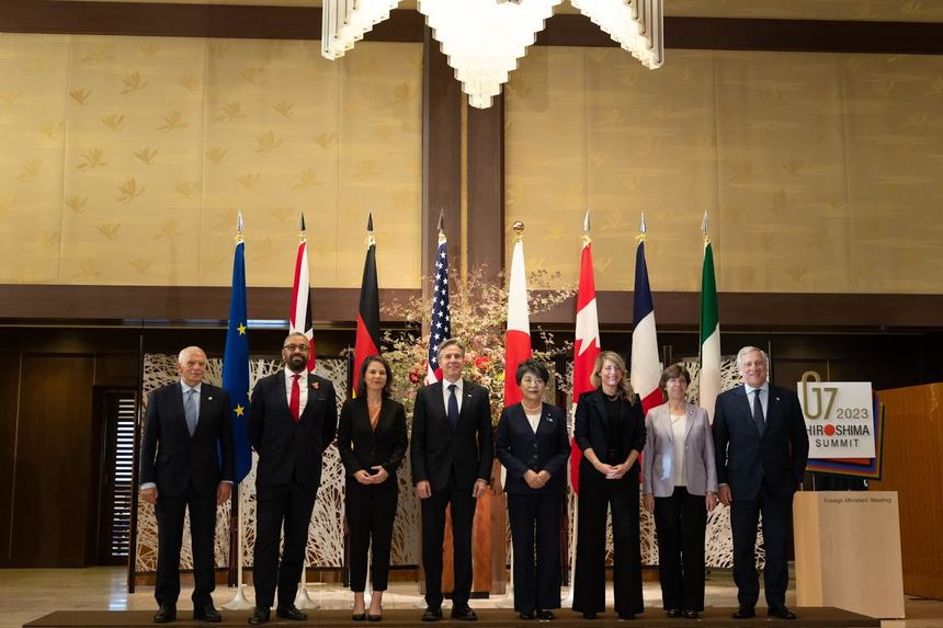 G7 cere pauze umanitare în războiul dintre Israel şi Hamas. Blinken explică de ce respinge ideea unui armistiţiu şi cum văd SUA scenariul pentru Gaza după încetarea ostilităţilor