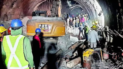 Aproximativ 40 de muncitori, blocaţi în Himalaya indiană, în urma surpării unui tunel rutier aflat în construcţie, Char Dham