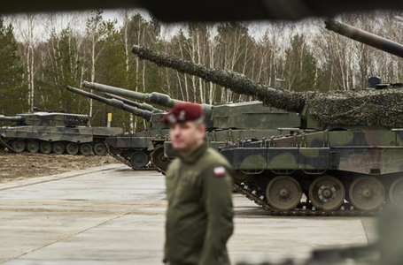 Elveţia autorizează exportul a 25 de tancuri de tip Leopard 2 A4 către Germania, care s-a angajat să nu le trimită Ucrainei. Tancurile pot ajunge în state membre UE sau NATO