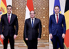 Preşedintele egiptean Abdel Fattah el-Sisi cere, în prezenţa lui Pedro Sanchez şi Alexander de Croo, la Cairo, recunoaşterea ”statului Palestina” şi integrarea acestuia în ONU