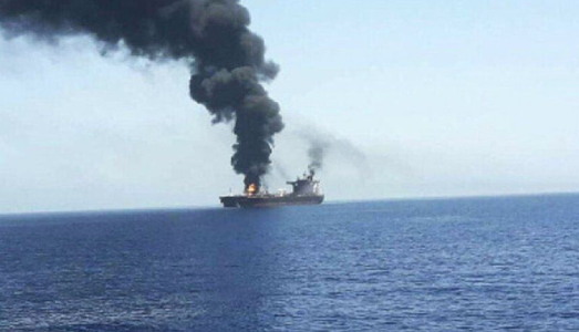 O navă a unui israelian, atacată cu o dronă iraniană de tip Shahed-136 la Oceanul Indian