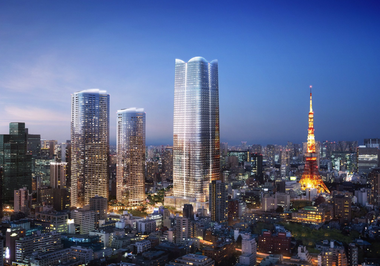 Tokyo inaugurează cel mai înalt zgârie-nori locuit, Azabudai Hills, cât Turnul Eiffel de înalt, un ”oraş în oraş”, în care urmează să muncească 20.000 de angajaţi ai unor birouri şi să locuiască 3.500 de oameni