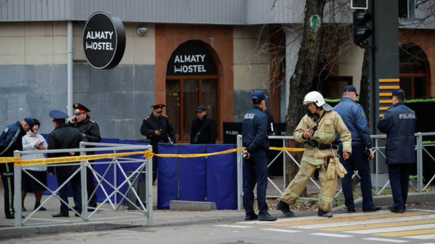 Treisprezece morţi în Kazahstan, în urma unui incendiu la un hotel din Almatî