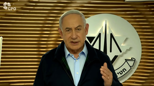 Netanyahu: Apelurile internaţionale de a pune capăt războiului din Gaza, incompatibile cu sprijinirea obiectivului de eliminare a Hamas