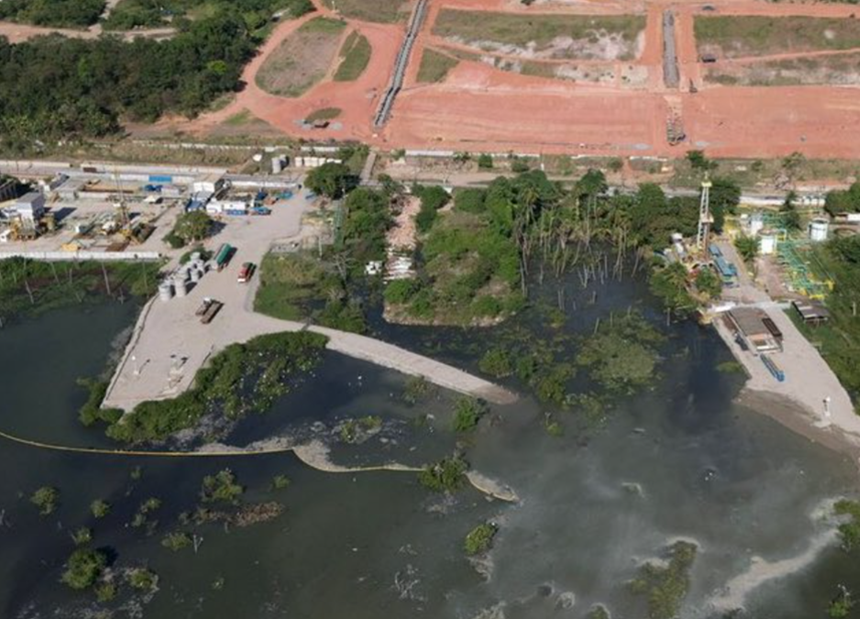 O mină de sare din nord-estul Braziliei, care risca să se surpe iminent, s-a surpat parţial