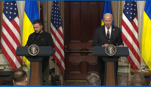 Biden şi Zelenski resping afirmaţiile conform cărora contraofensiva ucraineană este blocată