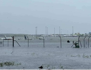 VIDEO: Avioane intrate sub apă pe aeroport, crocodili care ies la suprafaţă şi oameni refugiaţi pe acoperişurile spitalelor - imagini apocaliptice, după cele mai grave inundaţii din istoria statului australian Queensland 