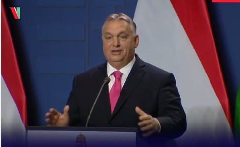 Orban anunţă că parlamentarii maghiari "nu au o mare disponibilitate" pentru ratificarea aderării Suediei la NATO. El spune că fondurile pentru Ucraina nu trebuie să provină din bugetul UE şi trebuie stabilit un termen "rezonabil" pentru finanţare