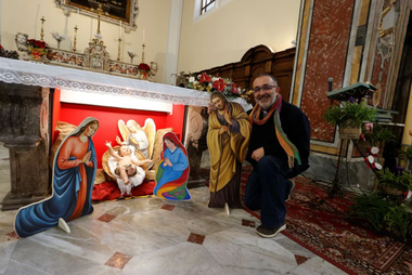 Scandal în Italia din cauza unei scene a Naşterii gay