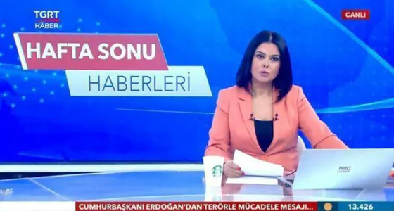 O prezentatoare a postului turc TGRT Haber, Meltem Günay, concediată după ce apare într-un jurnal televizat cu un pahar de cafea al mărcii americane Starbucks, considerată un simbol proisraelian