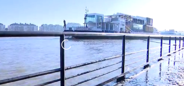 Dunărea a ieşit din matcă la Budapesta, nivelul apei este cel mai ridicat din 2013 încoace
