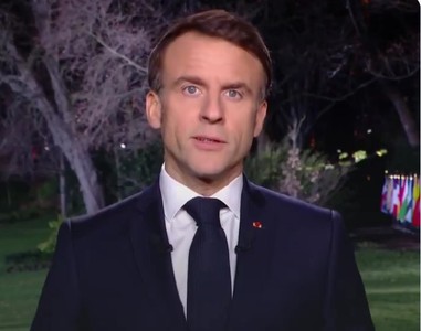 Macron spune că 2024, marcat de Jocurile Olimpice, va fi anul mândriei şi al speranţei franceze