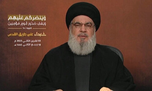 Liderul Hezbollah Hassan Nasrallah ameninţă Israelul în cazul unui război cu Libanul. ”Dacă inamicul se gândeşte să lanseze un război împotriva Libanului, noi vom lupta fără limite, fără restricţii, fără frontiere”